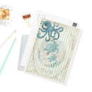 Recherche de grungy cartes postales Rétro