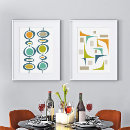 Recherche de mid century modern art Orange