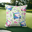 Recherche de balle golf coussins Rose