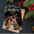 Recherche de mariage noël cartes Script de calligraphie