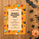 Recherche de motif halloween invitations Fantôme