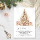 Recherche de rose noël invitations Simple