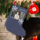 Recherche de bleu chaussette de noël Rustique
