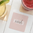 Recherche de fleurs roses dessous de verres Pour tous