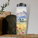 Recherche de paysage de montagne tasses Monogramme