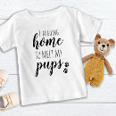Recherche de patte de chien bébé tshirts Mignon