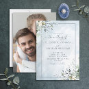 Recherche de blue watercolor invitations Floral