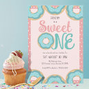 Recherche de donut 1ans anniversaire invitations Elle est douce