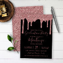 Recherche de luxe noir et or invitations Scintille