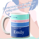 Recherche de rayures de couleur tasses Rose