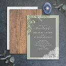Recherche de bois et dentelle mariage invitations Pour elle