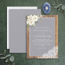Recherche de bois et dentelle invitations Mariés
