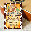 Recherche de peau de vache invitations Cowboy