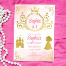 Recherche de château rose invitations Rose et or