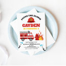 Recherche de de pompier invitations Camion de pompiers