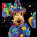 Recherche de airedale terrier posters Airedales