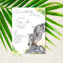Recherche de zebra baby shower invitations Faune