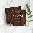 Recherche de bois et dentelle mariage invitations Pour tous