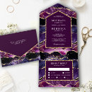Recherche de purple glitter invitations Trendy