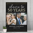 Recherche de affiche 50 ans de mariages Noir et or