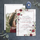 Recherche de burgundy rose mariage invitations Pour elle