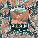 Recherche de zion autocollants Désert