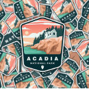 Recherche de acadia autocollants Nature