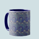 Recherche de bleu paon tasses Oiseau