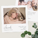 Recherche de birth carrées invitations Petite fille