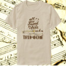 Recherche de trombone tshirts Instrument en laiton