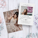 Recherche de quinceanera invitations Moderne