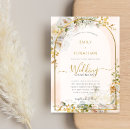 Recherche de couleur or invitations Romantique