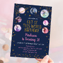Recherche de de galaxie anniversaire invitations Fête d'anniversaire de l'espace