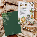 Recherche de animal print invitations Jungle