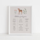 Recherche de forêt posters chambre enfant art Cerf