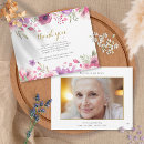 Recherche de celebration of life remerciements cartes Thank you