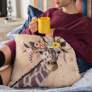 Recherche de girafe coussins Lunatique