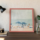Recherche de parasol posters Bleu