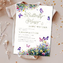 Recherche de souhaits baby shower invitations Papillon