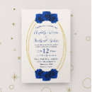 Recherche de royal blue mariage invitations Rose
