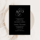 Recherche de noir blanc rose invitations Simple
