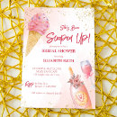 Recherche de scooped up bridal shower invitations Crème glacée