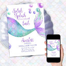 Recherche de splish splash invitations Sirène