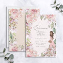 Recherche de quinceañera invitations Fleurs
