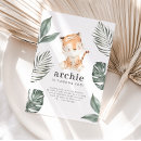Recherche de tiger invitations Fête