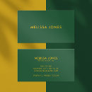 Recherche de vert jaune cartes visite Professionnel