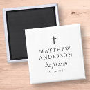 Recherche de crosses refrigérateur magnets Baptême