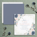 Recherche de couleur carrées invitations Botanique