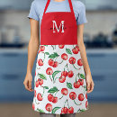 Recherche de motif de cerise tabliers Moderne