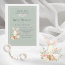 Recherche de bunny baby shower invitations Aquarelle